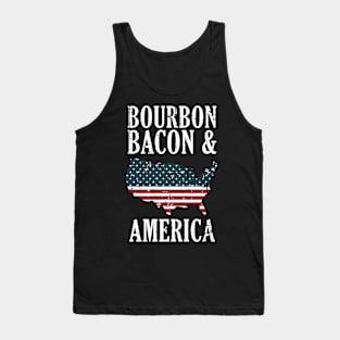 Bourbon Bacon And America Tank Top